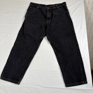 JEANS WIDE LEGJoker Brand Men 42x32  Hip Hop Skater Style RN 106892 DARK BLUE